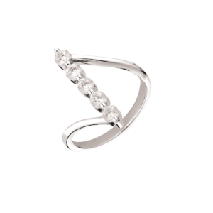 Støvring Design Rhodineret Sølv Ring 12249995