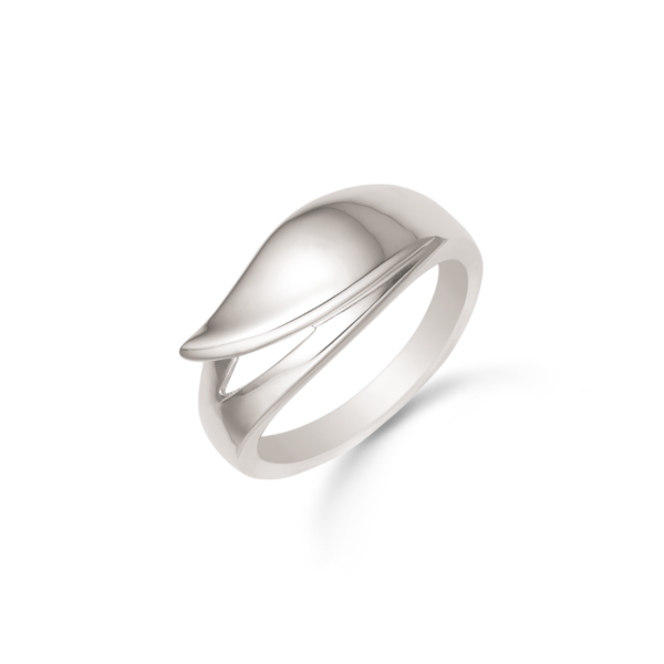 Støvring Design Rhodineret Sølv Ring 12254018