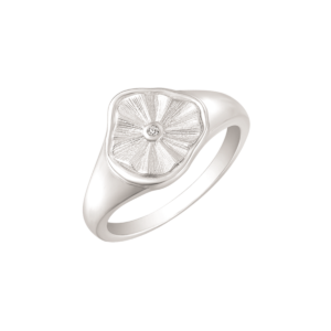 Støvring Design Rhodineret Sølv Ring 12323046