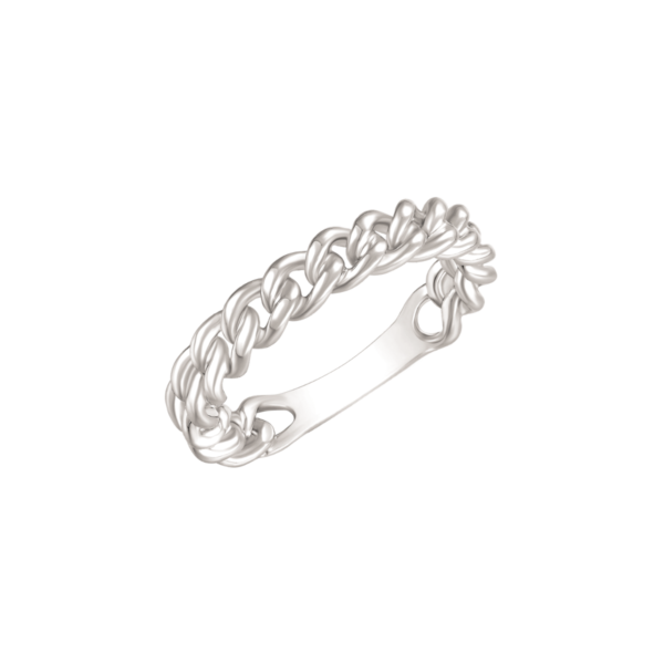 Støvring Design Rhodineret Sølv Ring 12323980