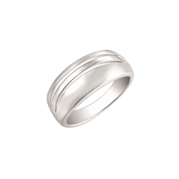 Støvring Design Ring i Rhodineret Sølv 12254035