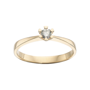 Vida Ring 0,15 ct. i 14 Karat Guld fra Scrouples 7815,15